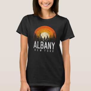 Albany New York NY  Retro Vintage 70s 80s 90s T-Shirt