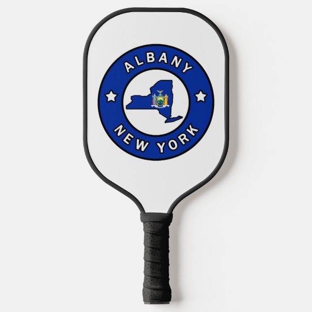 Albany New York Pickleball Paddle (Front)
