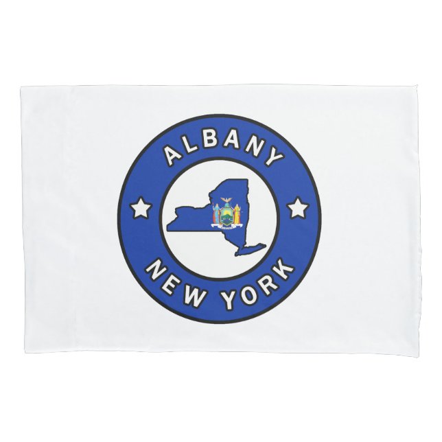 Albany New York Pillowcase (Front)