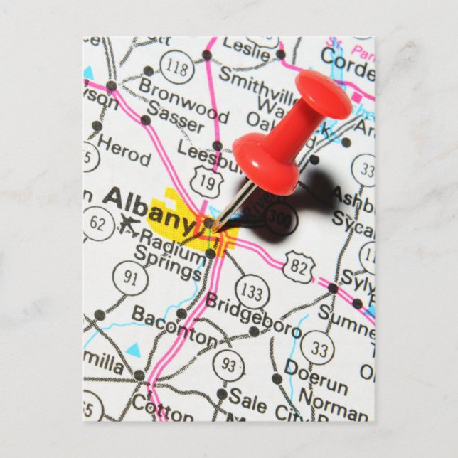 Albany, New York Postcard (Front)