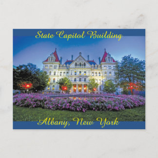 Albany, NY Capitol Building Postcard