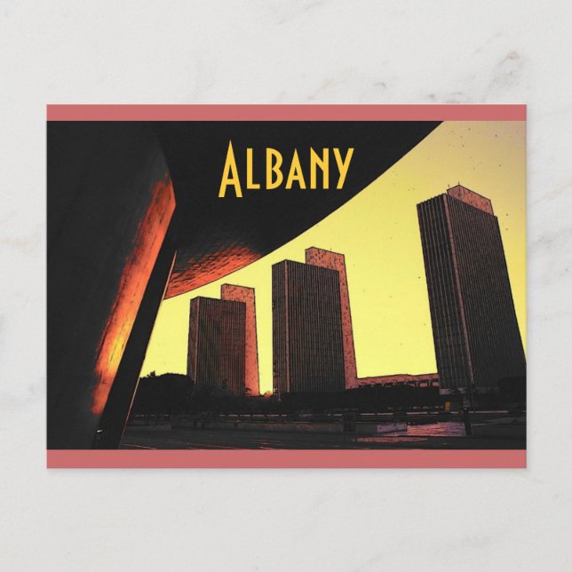 Albany Postcard (Front)