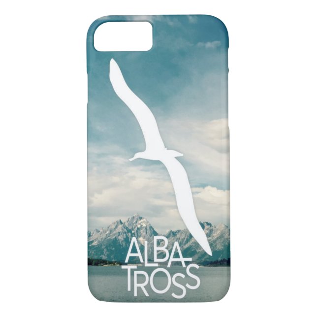 Albatross art phone case (Back)