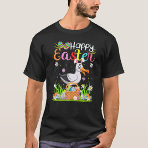 Albatross Bird Bunny Egg Hunt Albatross Happy East T-Shirt