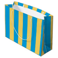 Albatross Blue and Yellow Striped