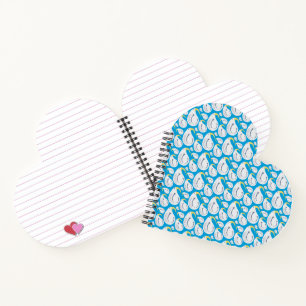 Albatross Kids Birthday Party Blue, White, Yellow Notebook