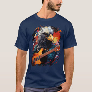 Albatross Playing Guitar T-Shirt