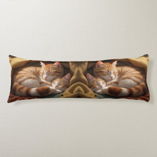 "Albedo Base-XL Body Pillow " Small Cats sleeping