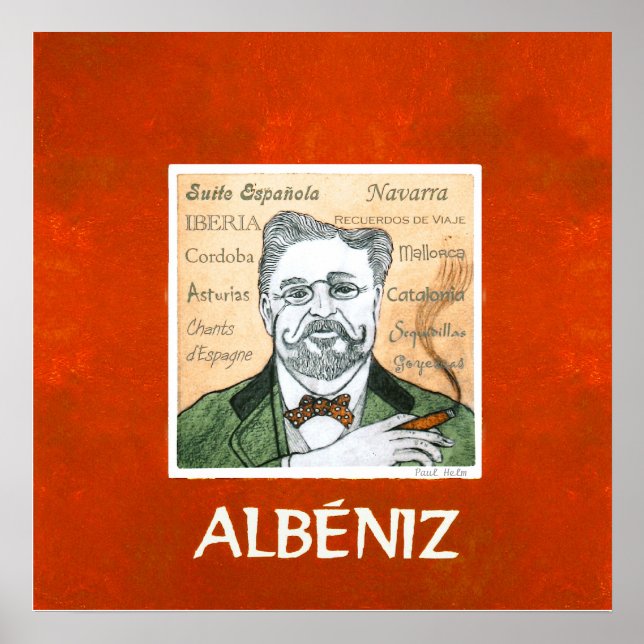 Albeniz, poster (Front)