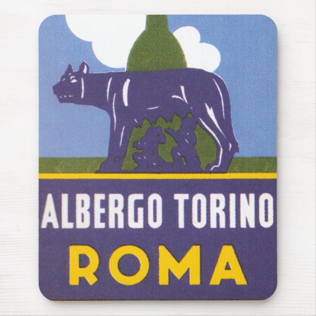 Albergo Torino Mouse Pad (Front)