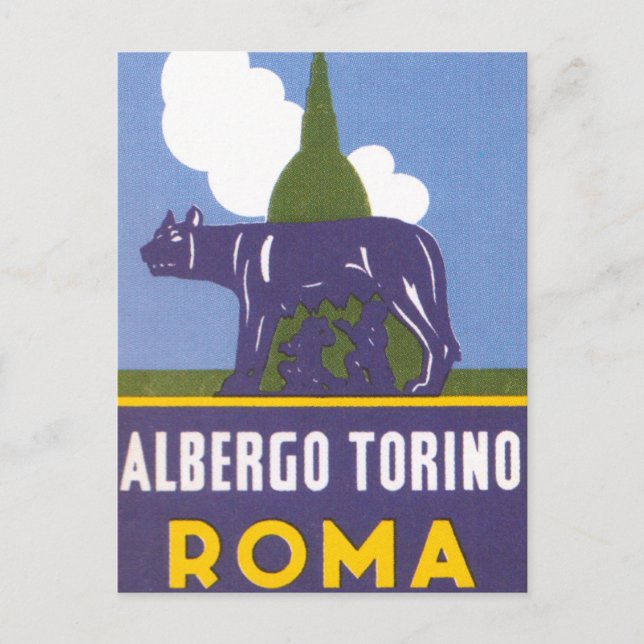 Albergo Torino Postcard (Front)