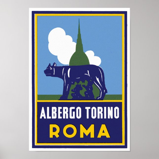 Albergo Torino Roma Poster (Front)