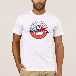 Albert Aerobatics Circle Emblem logo Tee