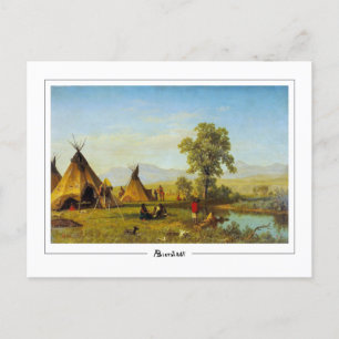 Albert Bierstadt #118 - Fine Art Postcard