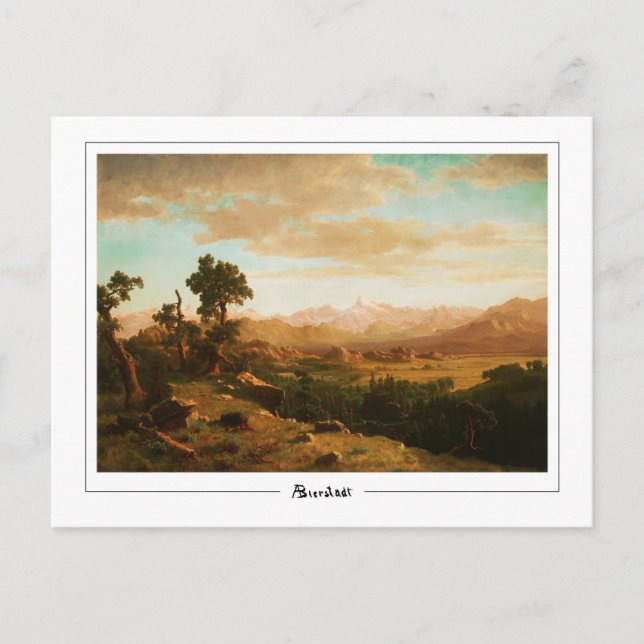 Albert Bierstadt #14 - Fine Art Postcard (Front)
