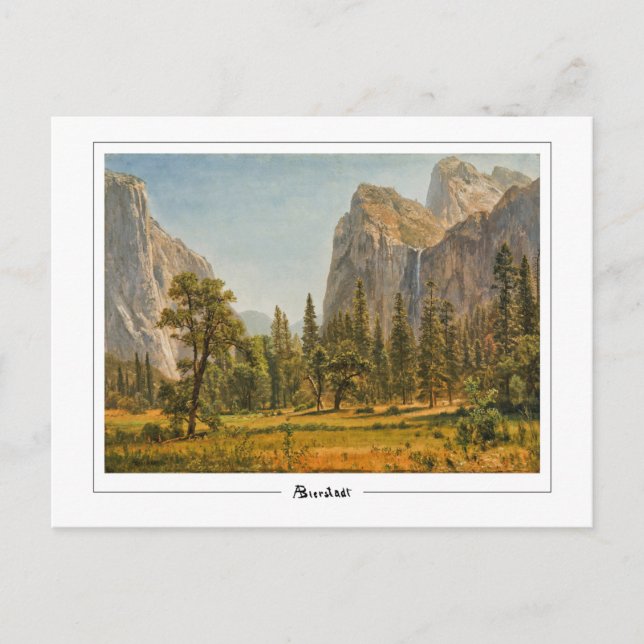 Albert Bierstadt #261 - Fine Art Postcard (Front)