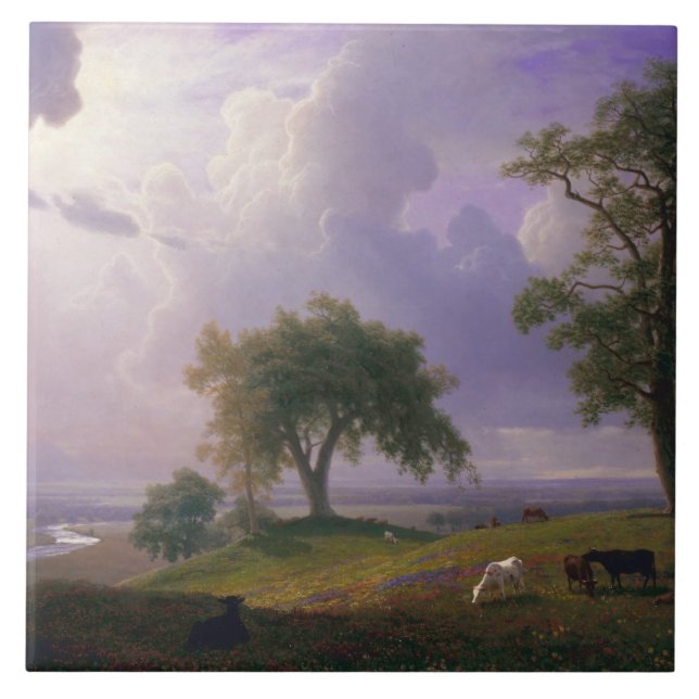 Albert Bierstadt - California Spring Tile (Front)