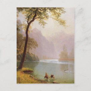 Albert Bierstadt, Kerns River Valley California Postcard