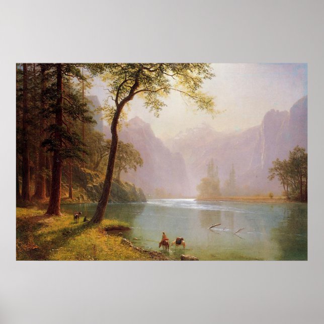 Albert Bierstadt, Kerns River Valley California Poster (Front)