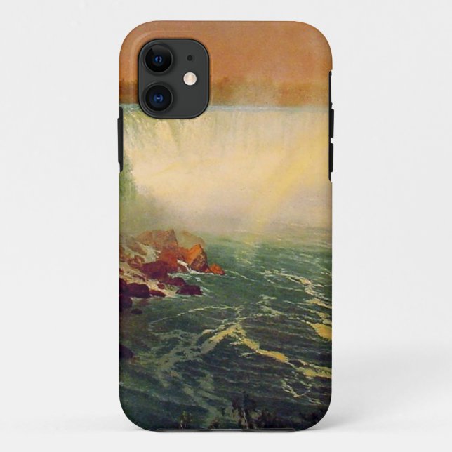 Albert Bierstadt, Niagara Falls. Case-Mate iPhone Case (Back)