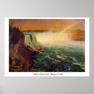 Albert Bierstadt, Niagara Falls. Poster