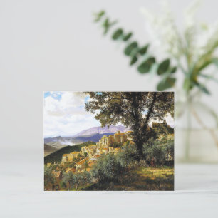 Albert Bierstadt - Olevano Postcard