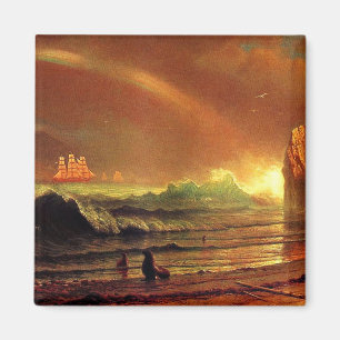 Albert Bierstadt painting, The Golden Gate Magnet