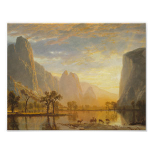 Albert Bierstadt - Valley of the Yosemite Photo Print