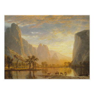 Albert Bierstadt - Valley of the Yosemite Photo Print