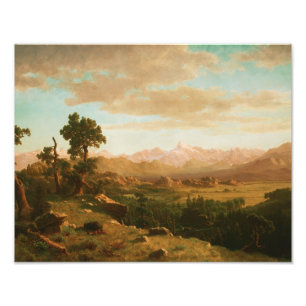 Albert Bierstadt - Wind River Country Photo Print