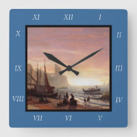 Albert Bierstadt's The Fishing Fleet Canvas Print