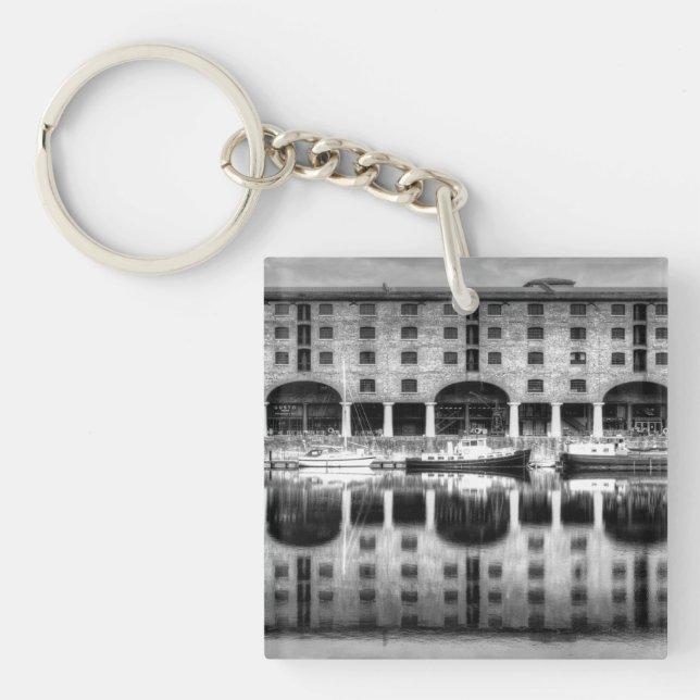 Albert Dock Liverpool Key Ring (Front)