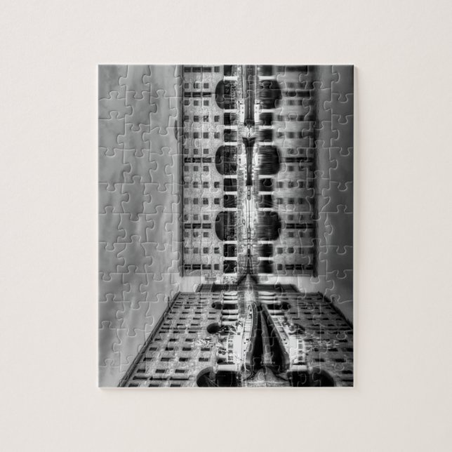 Albert Dock Liverpool Reflections Jigsaw Puzzle (Vertical)