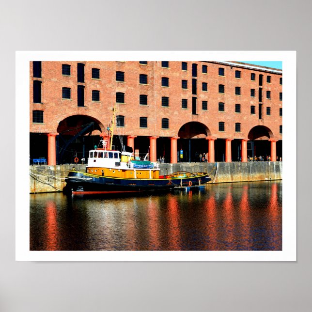 Albert Dock Poster (Front)