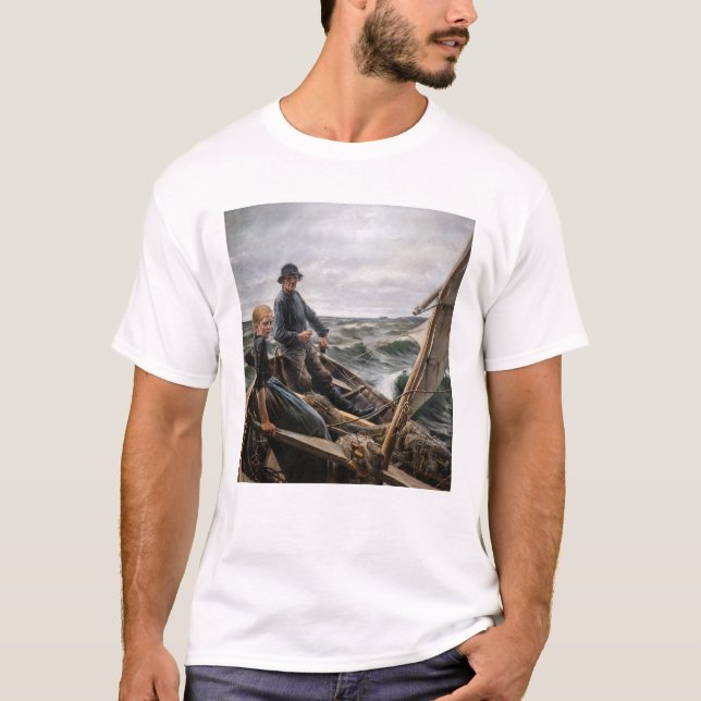 Albert Edelfelt - At Sea T-Shirt (Front)
