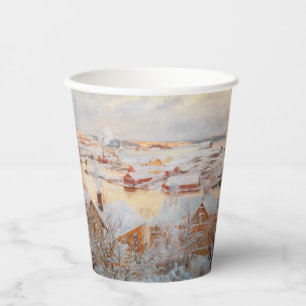 Albert Edelfelt - December Day Paper Cups