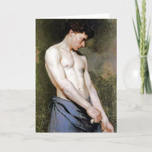 Albert Edelfelt Fine Art Greetings Card