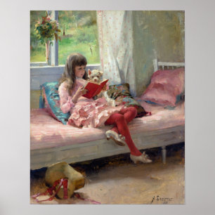 Albert Edelfelt - Good Friends Poster