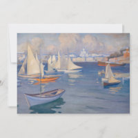 Albert Edelfelt - Harbour in Helsinki