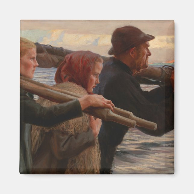 Albert Edelfelt - In the Outer Archipelago Magnet (Front)