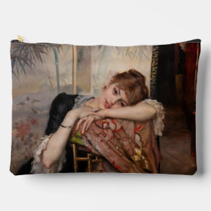 Albert Edelfelt - The Parisienne / Virginie Accessory Pouch