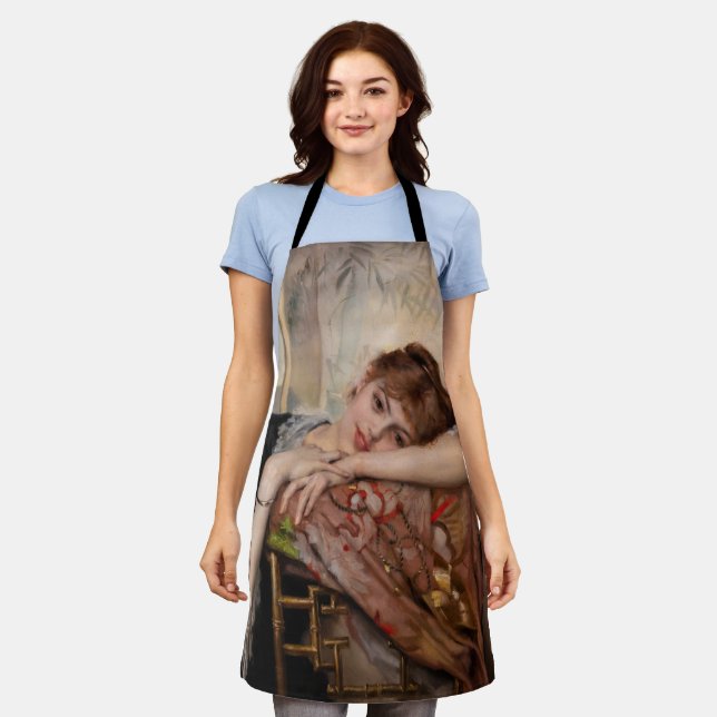 Albert Edelfelt - The Parisienne / Virginie Apron (Worn)