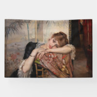 Albert Edelfelt - The Parisienne / Virginie
