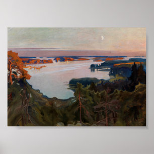Albert Edelfelt - View over Haikko Poster