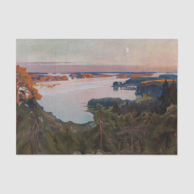 Albert Edelfelt - View over Haikko Tissue Paper (Front)