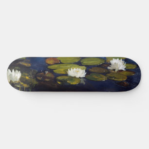 Albert Edelfelt - Water Lilies, Study Skateboard