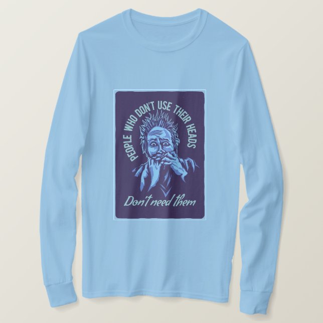 Albert Einstein Quotes T-Shirt (Design Front)