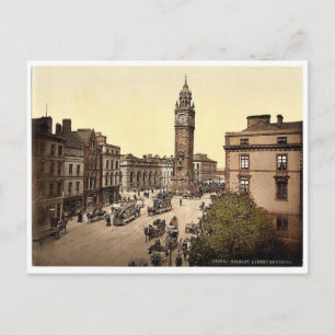 Albert Memorial. Belfast. Co. Antrim, Ireland rare Postcard