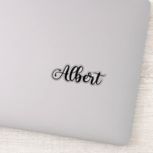 Albert Name - Handwritten Calligraphy