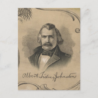 Albert Sidney Johnston Postcard